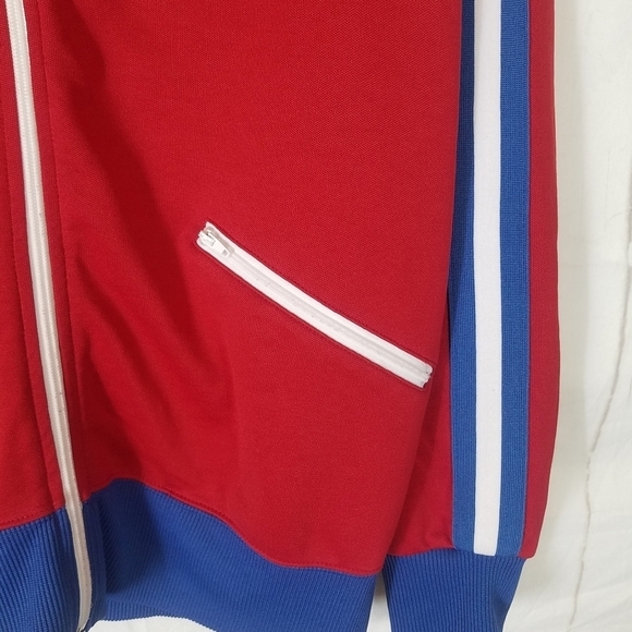 Vintage fossil zip front  track jacket flaws see pictures - Picture 4 of 8